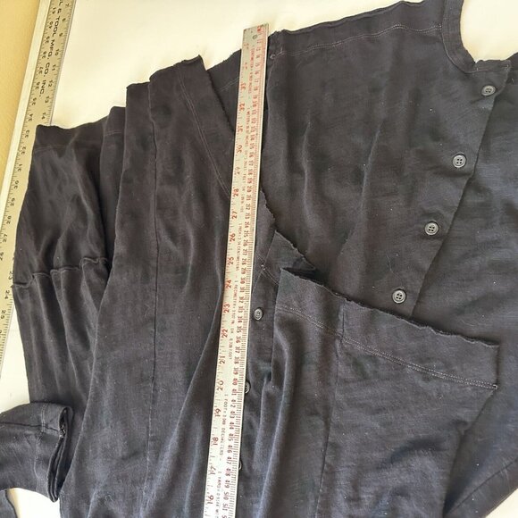 Rundholz  Womens Layered Dark Brown Long Sleeve  Dress /Tunic - Picture 9 of 10